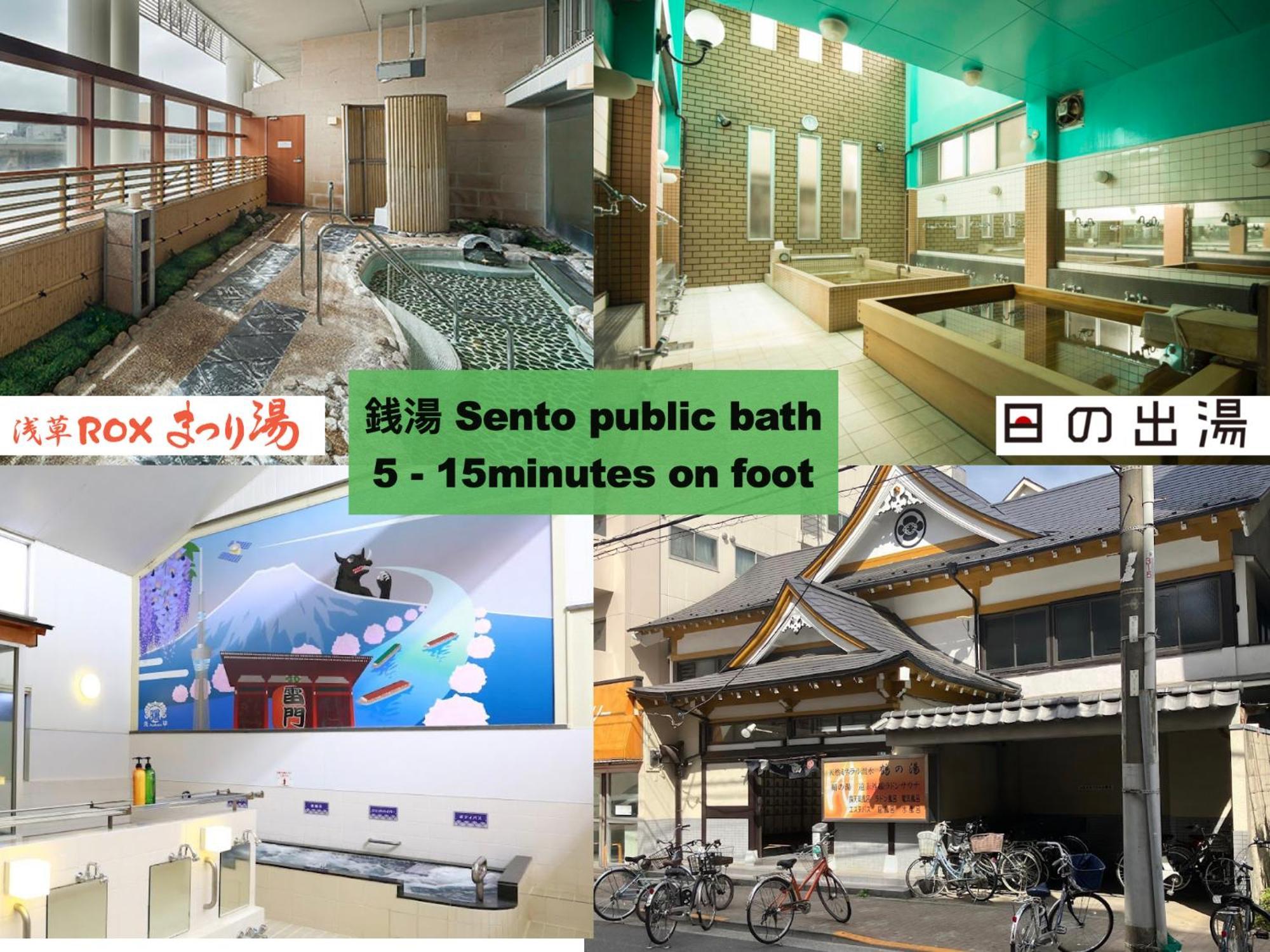 浅草寺3分 浅草駅6分 寝室+リビング2-4人 スカイツリービュー 駅近 成田空港&羽田空港直通 Apartment Tokyo Ngoại thất bức ảnh